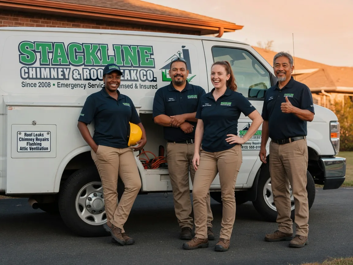 Chimney flashing repair company in Robertson, WY